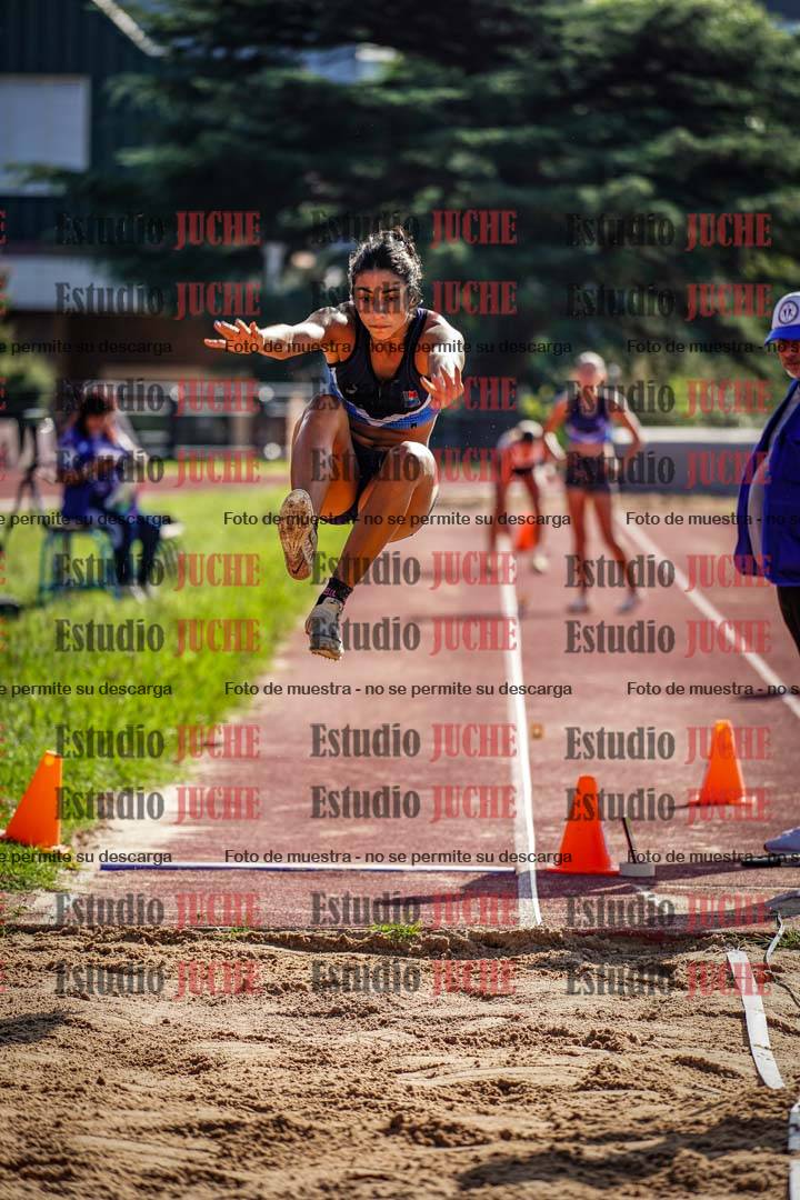 Fotos del salto en largo de mujeres - heptatlón 5
