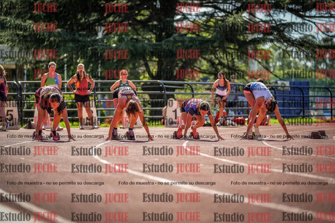 Fotos de los 100 m llanos de mujeres
