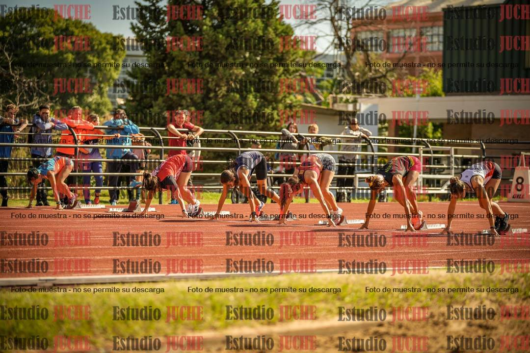 Fotos de los 100 m llanos de mujeres