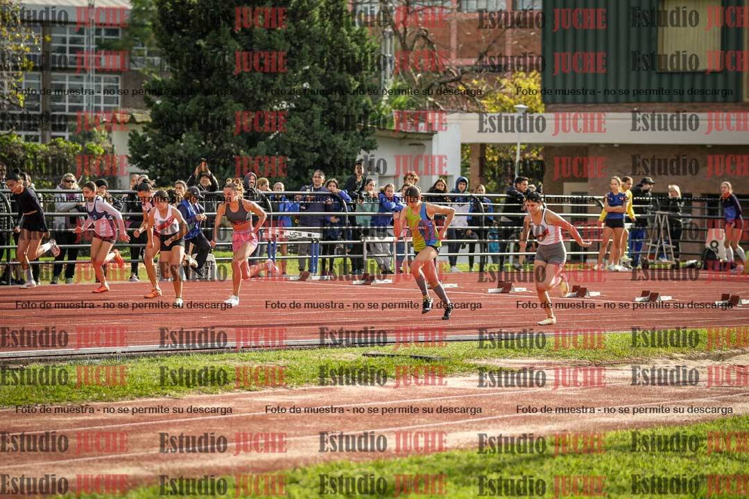 Fotos de los 100 m llanos de mujeres