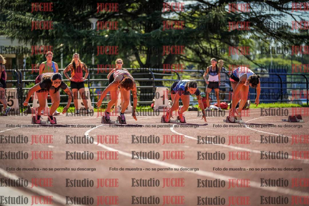Fotos de los 100 m llanos de mujeres