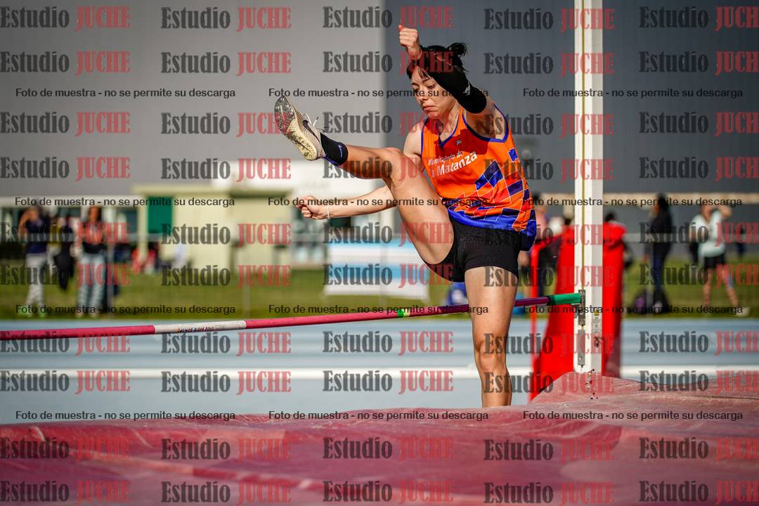 Fotos del salto en alto de mujeres - heptatlón 2