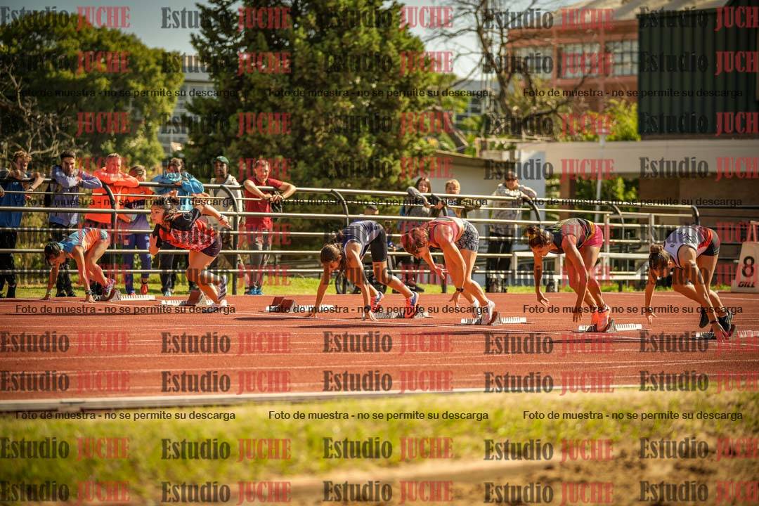 Fotos de los 100 m llanos de mujeres