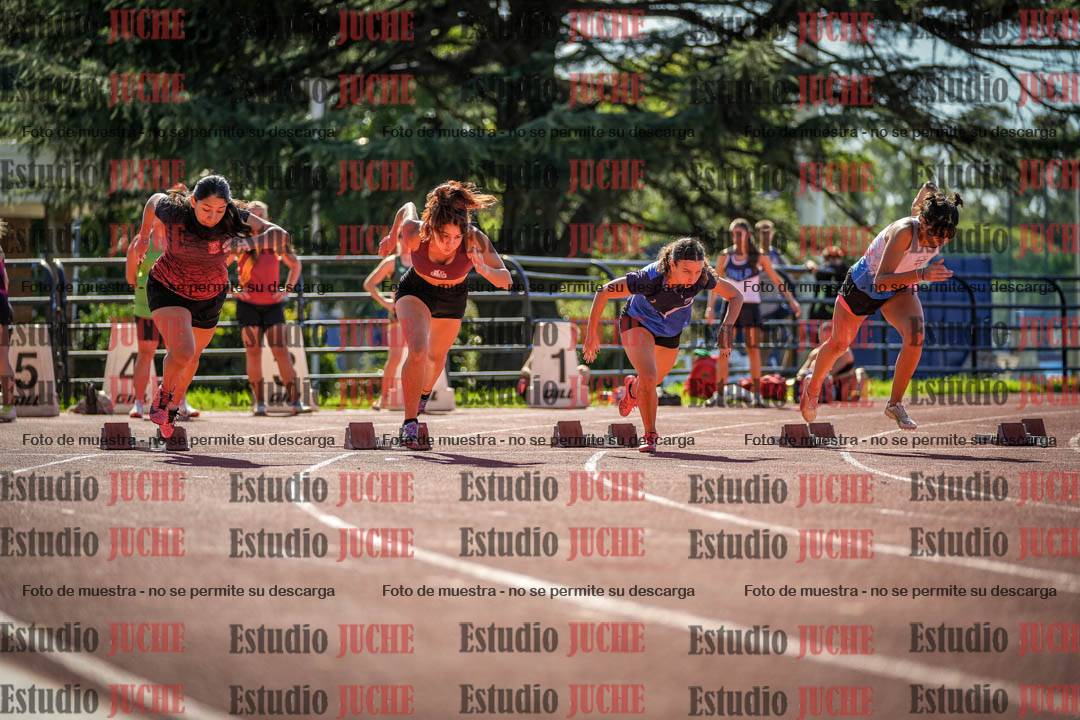 Fotos de los 100 m llanos de mujeres
