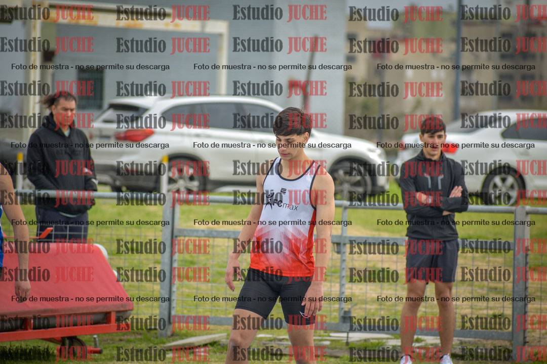 Fotos de los 100 m llanos de varones