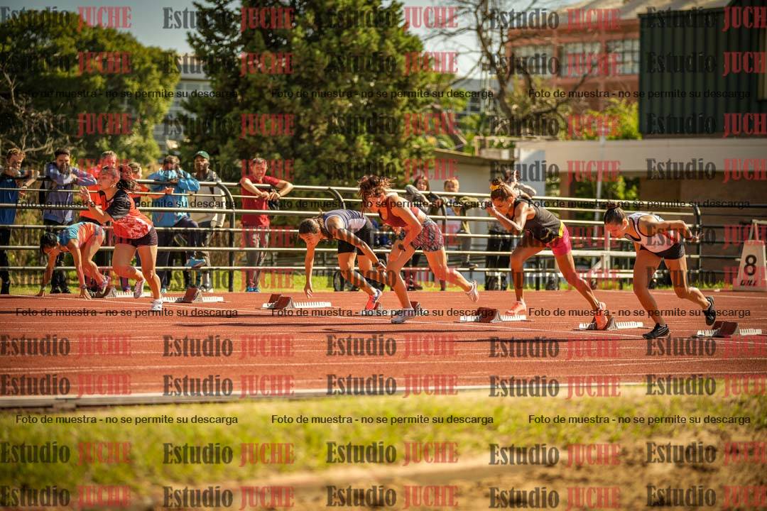 Fotos de los 100 m llanos de mujeres
