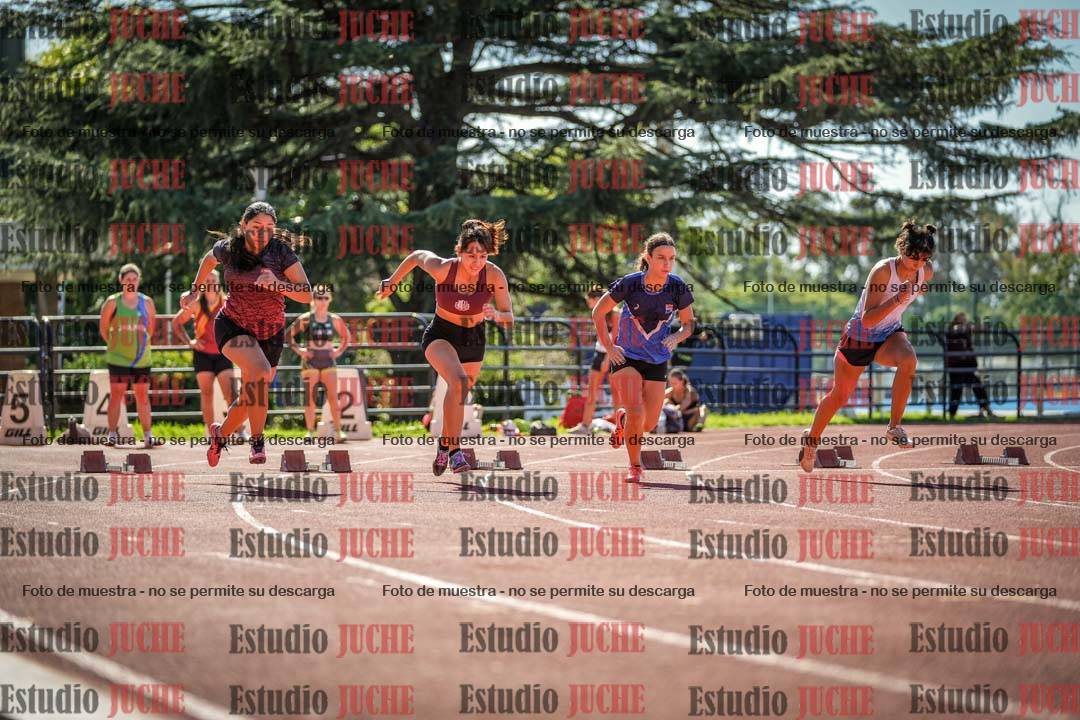 Fotos de los 100 m llanos de mujeres
