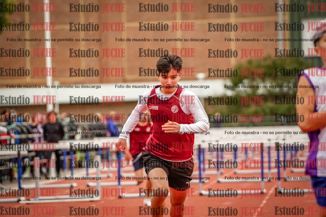 Fotos de los 110 m con vallas de varones