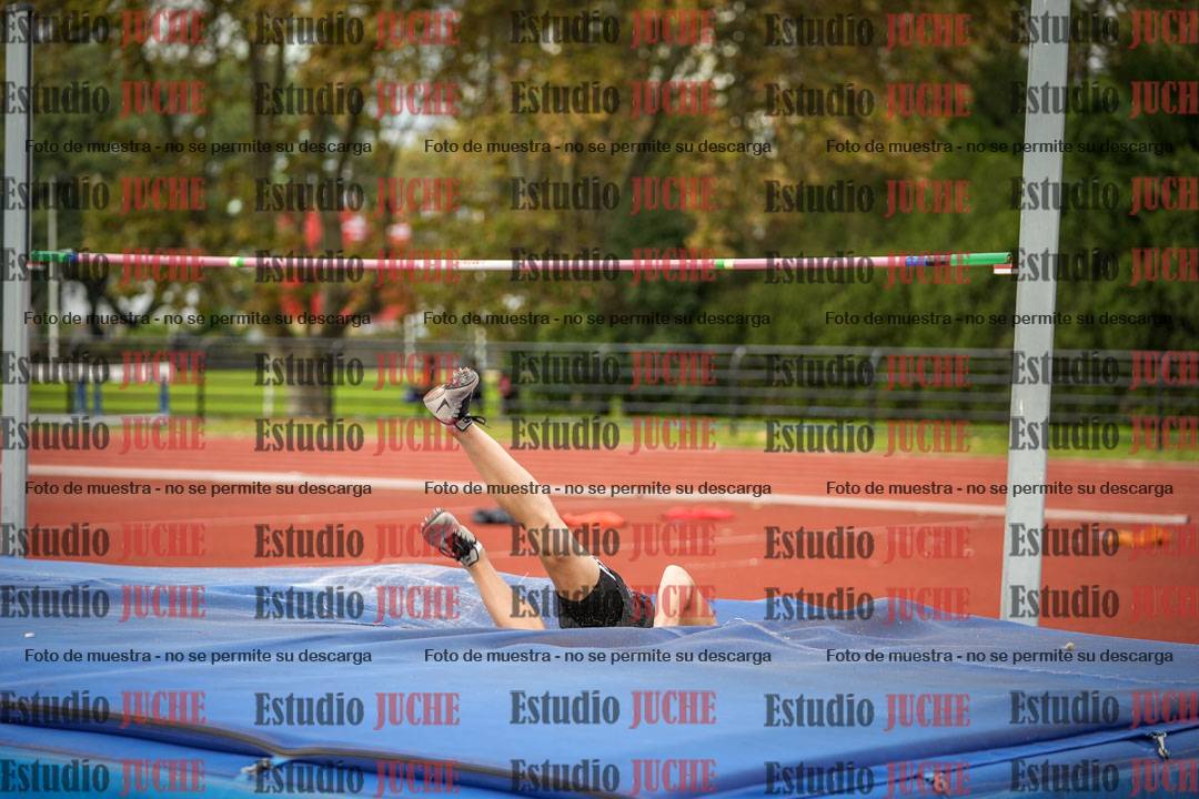 Fotos del salto en alto de varones