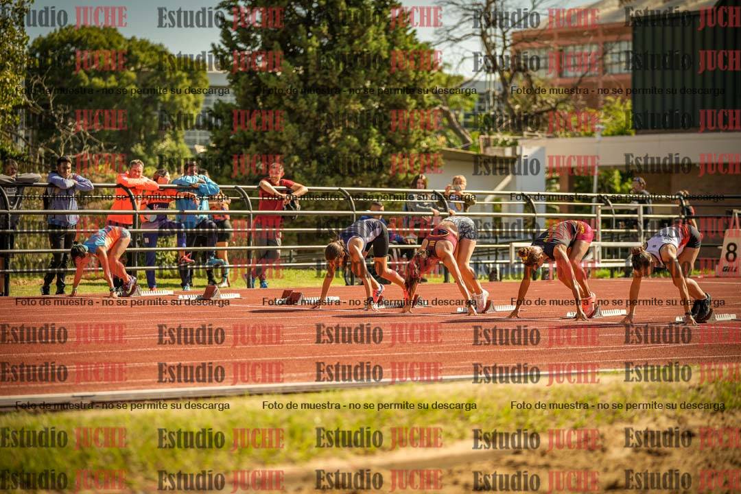 Fotos de los 100 m llanos de mujeres