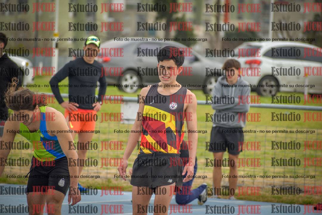 Fotos de los 100 m llanos de varones