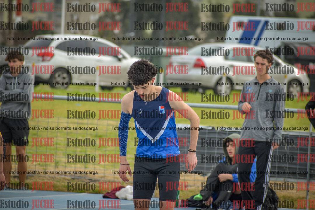 Fotos de los 100 m llanos de varones