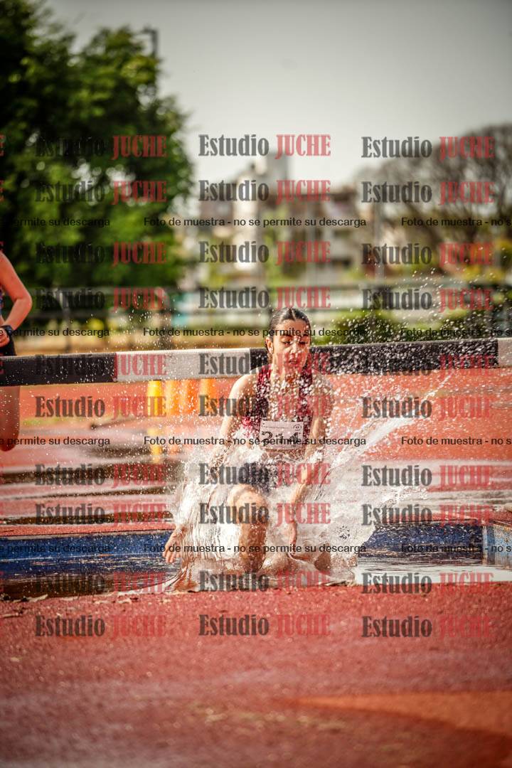 Fotos de los 1500 m con obstáculos de mujeres