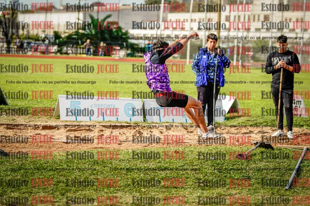 Fotos del salto en largo de varones