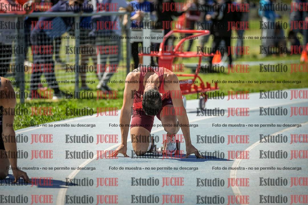 Fotos de los 200 m llanos de varones
