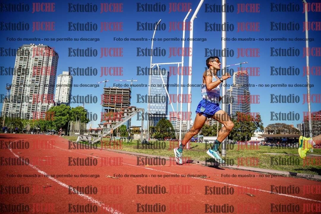 Fotos de los 10.000 m de varones - serie 1