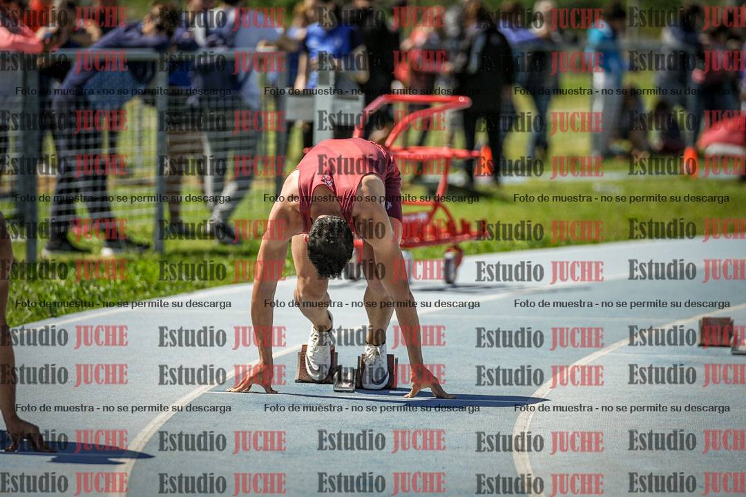 Fotos de los 200 m llanos de varones