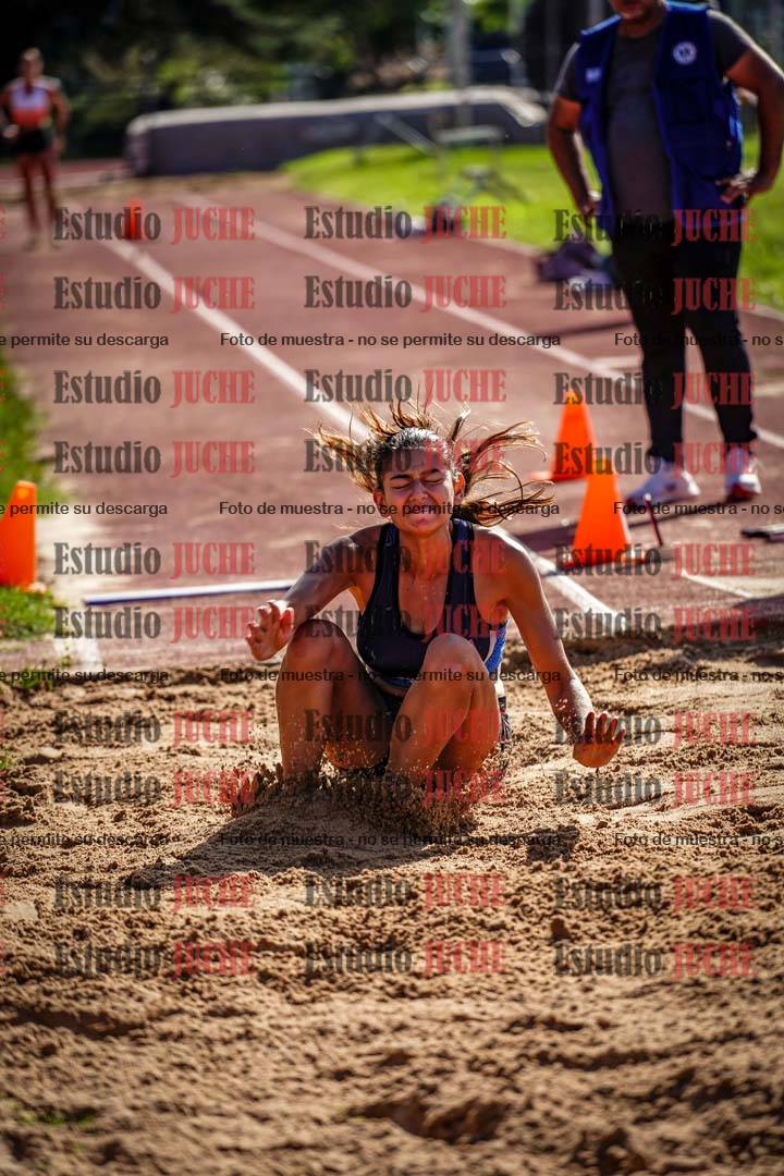 Fotos del salto en largo de mujeres - heptatlón 5