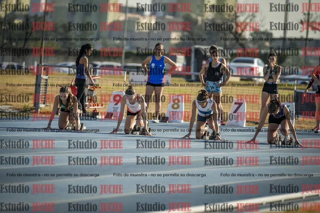 Fotos de los 100 m llanos de mujeres