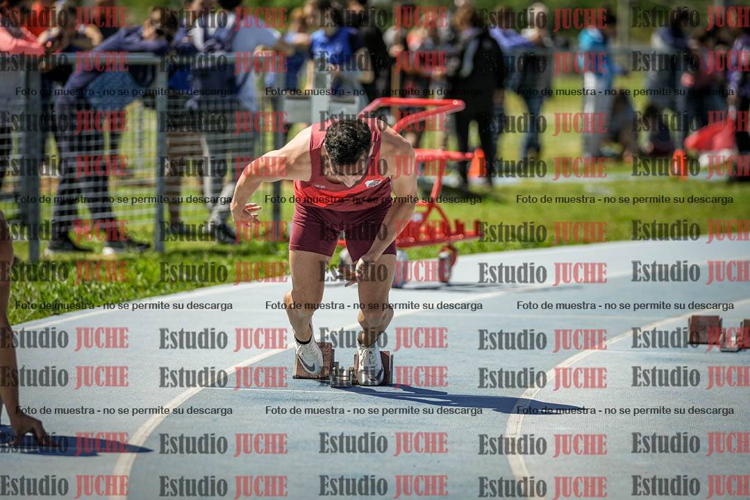 Fotos de los 200 m llanos de varones