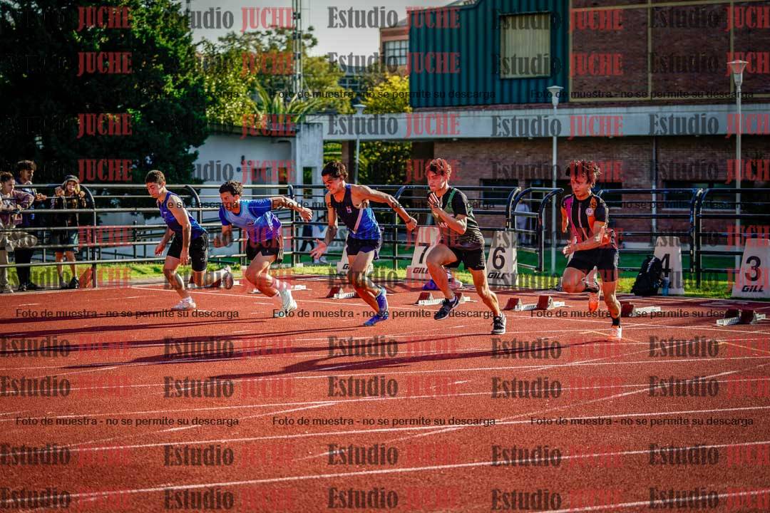 Fotos de los 110 m con vallas de varones