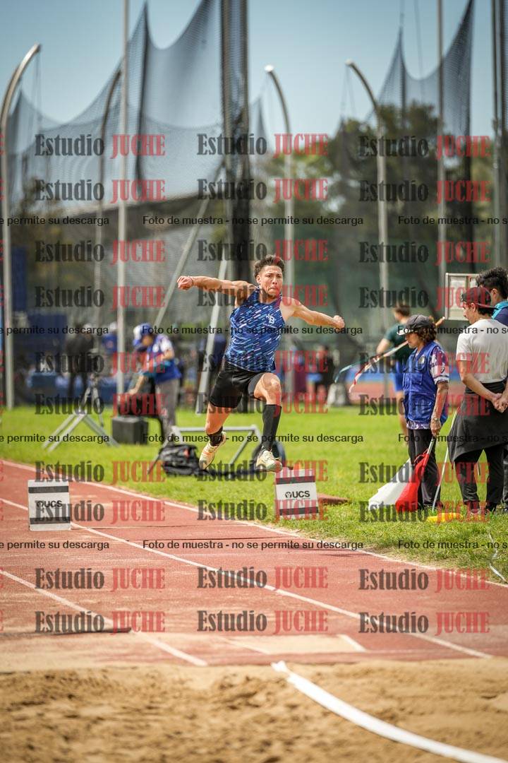 Fotos del salto triple de varones