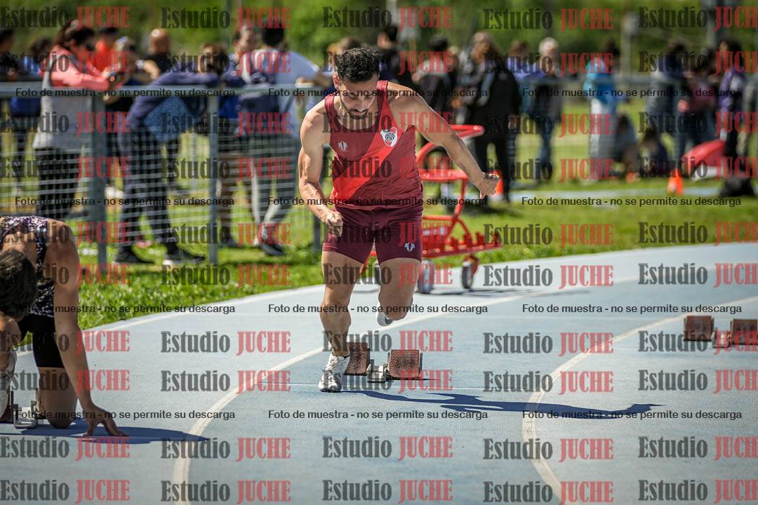 Fotos de los 200 m llanos de varones