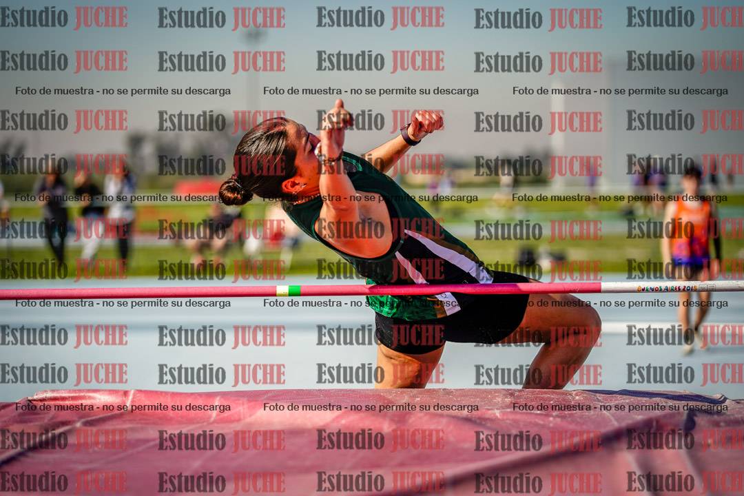 Fotos del salto en alto de mujeres - heptatlón 2