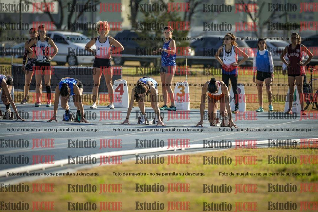 Fotos de los 100 m llanos de mujeres