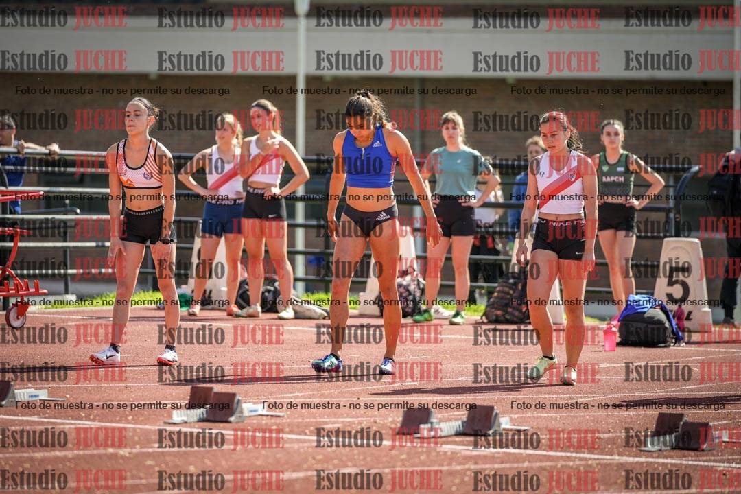 Fotos de los 100 m llanos de mujeres