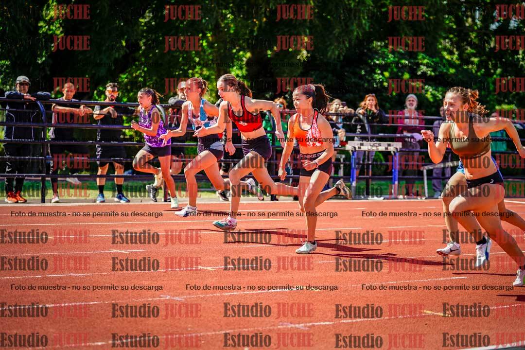 Fotos de los 80 m llanos de mujeres