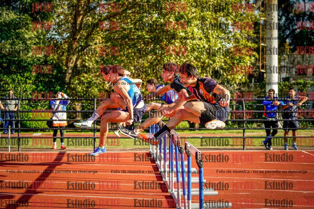 Fotos de los 110 m con vallas de varones