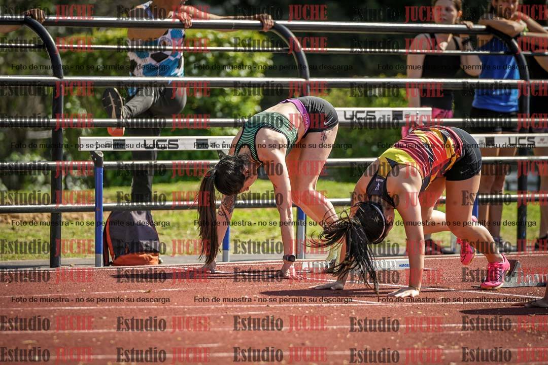Fotos de los 100 m llanos de mujeres