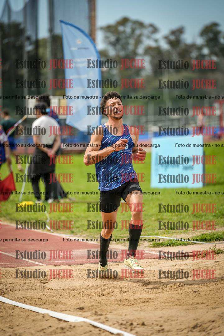 Fotos del salto triple de varones