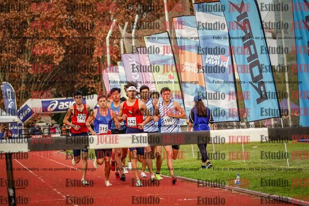 Fotos de los 3000 m con obstáculos de varones