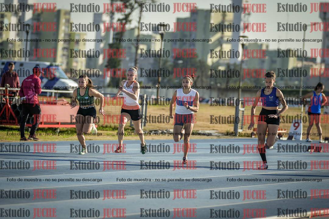 Fotos de los 100 m llanos de mujeres