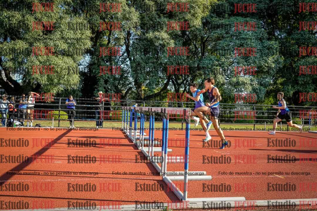 Fotos de los 110 m con vallas de varones