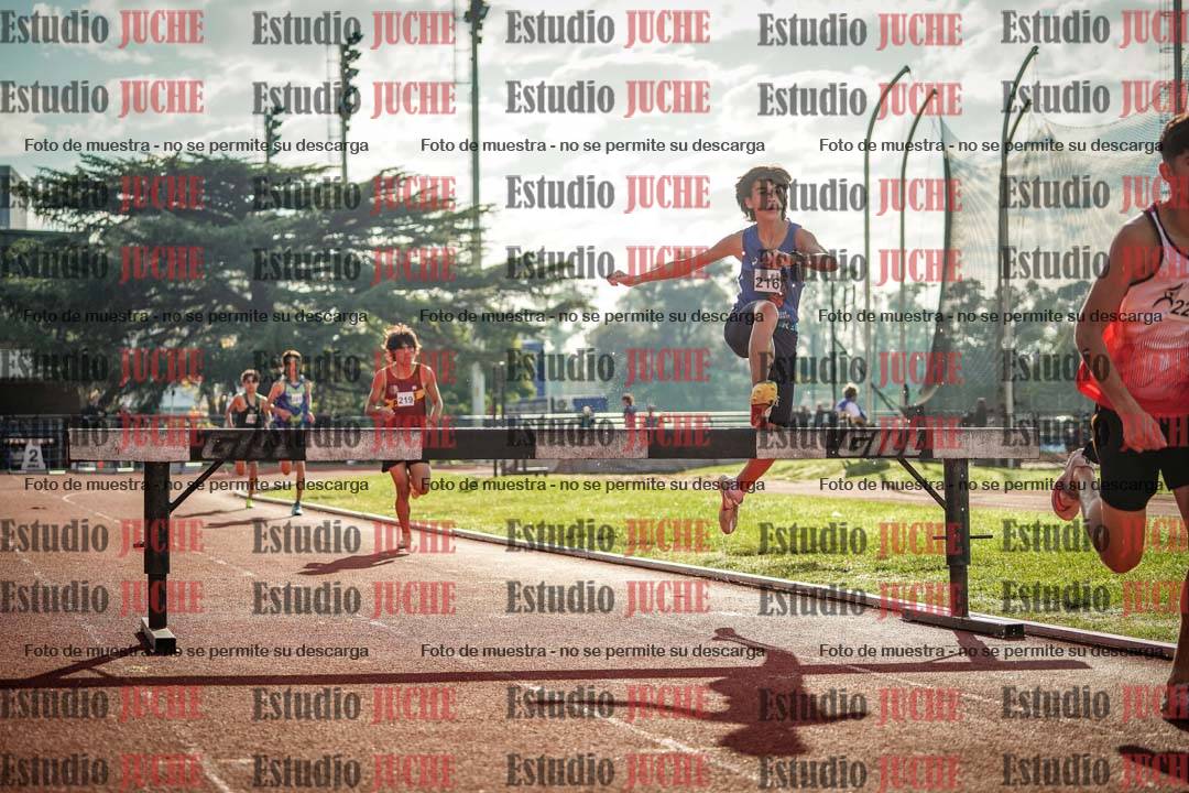 Fotos de los 2000 m con obstáculos de varones