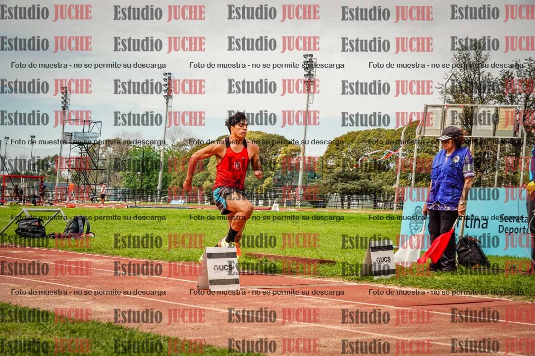 Fotos del salto triple de varones