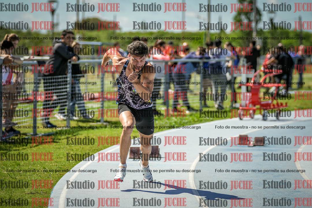 Fotos de los 200 m llanos de varones