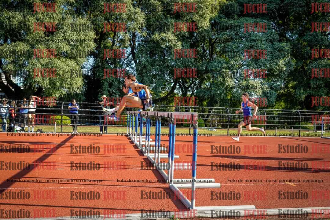 Fotos de los 110 m con vallas de varones