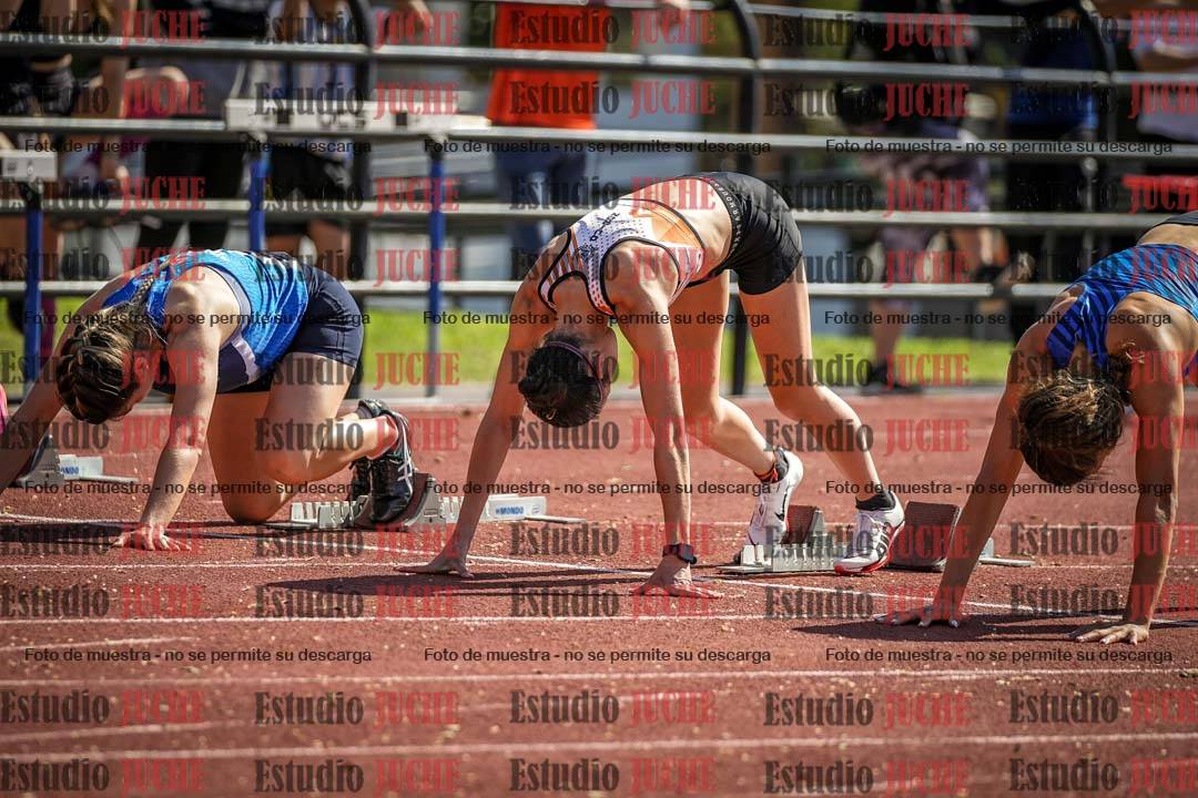 Fotos de los 100 m llanos de mujeres