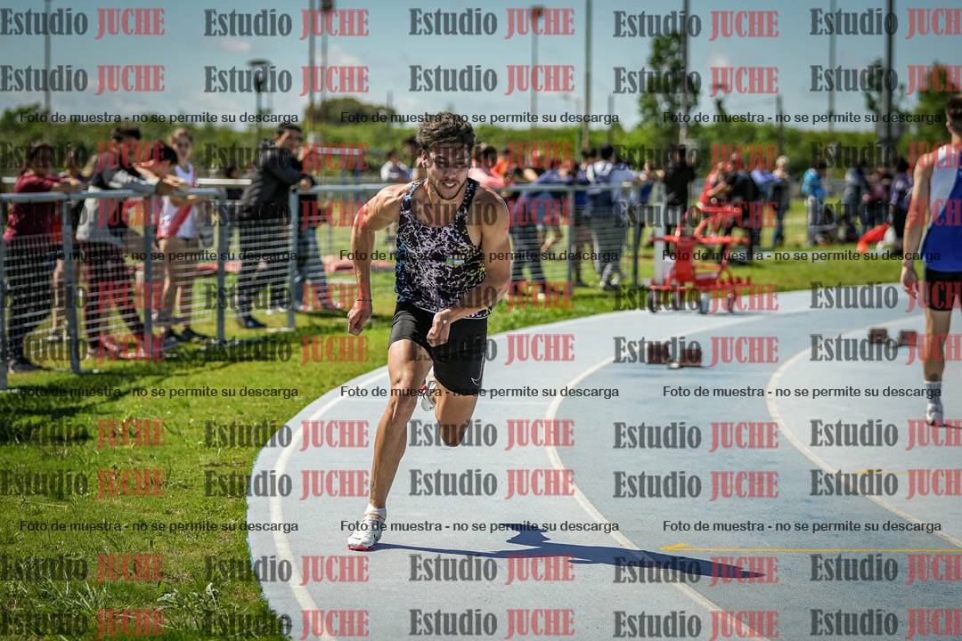Fotos de los 200 m llanos de varones