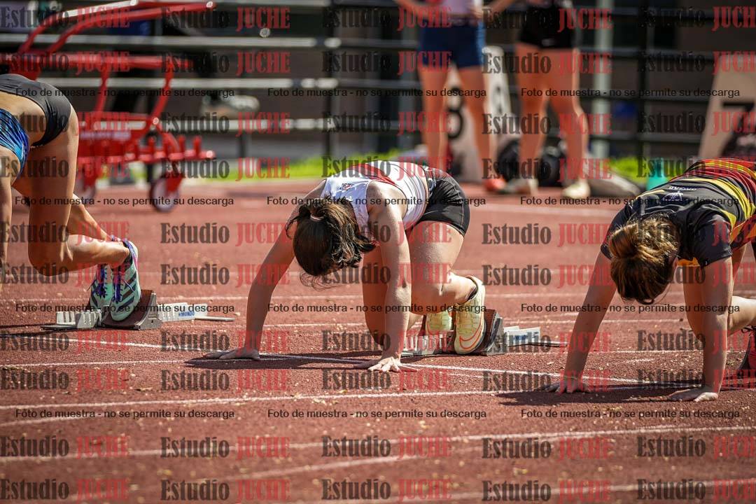 Fotos de los 100 m llanos de mujeres