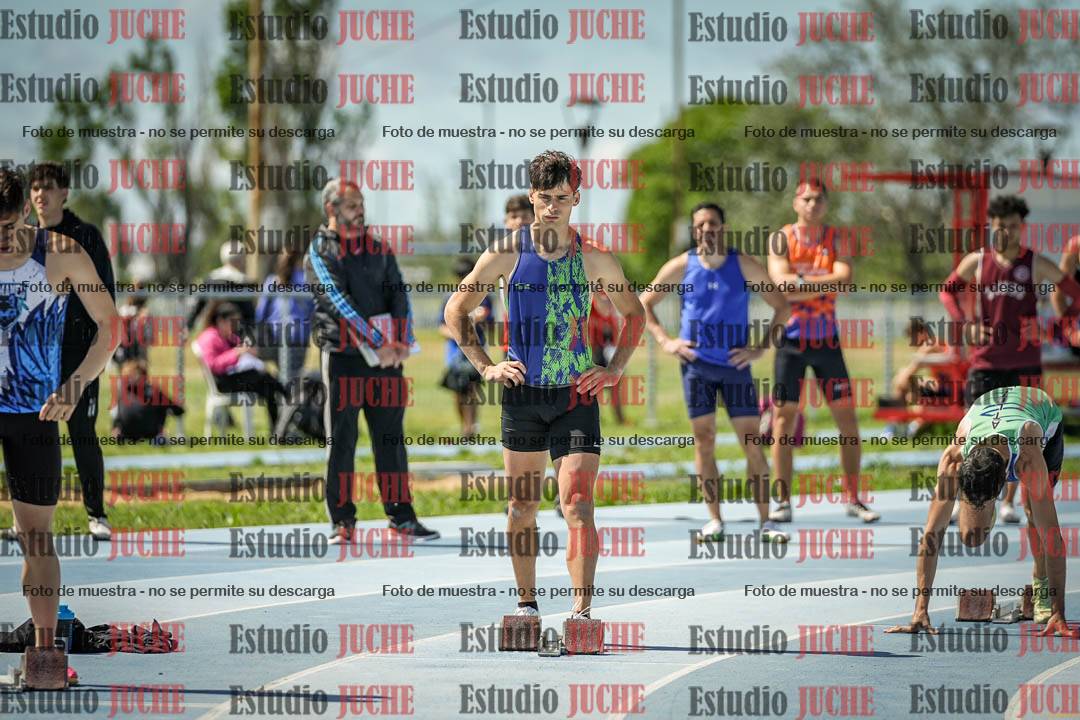 Fotos de los 200 m llanos de varones