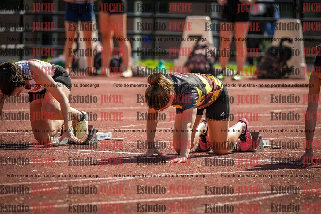 Fotos de los 100 m llanos de mujeres