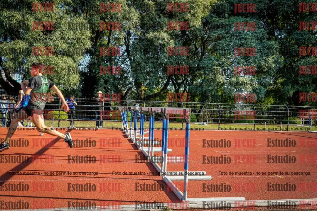 Fotos de los 110 m con vallas de varones