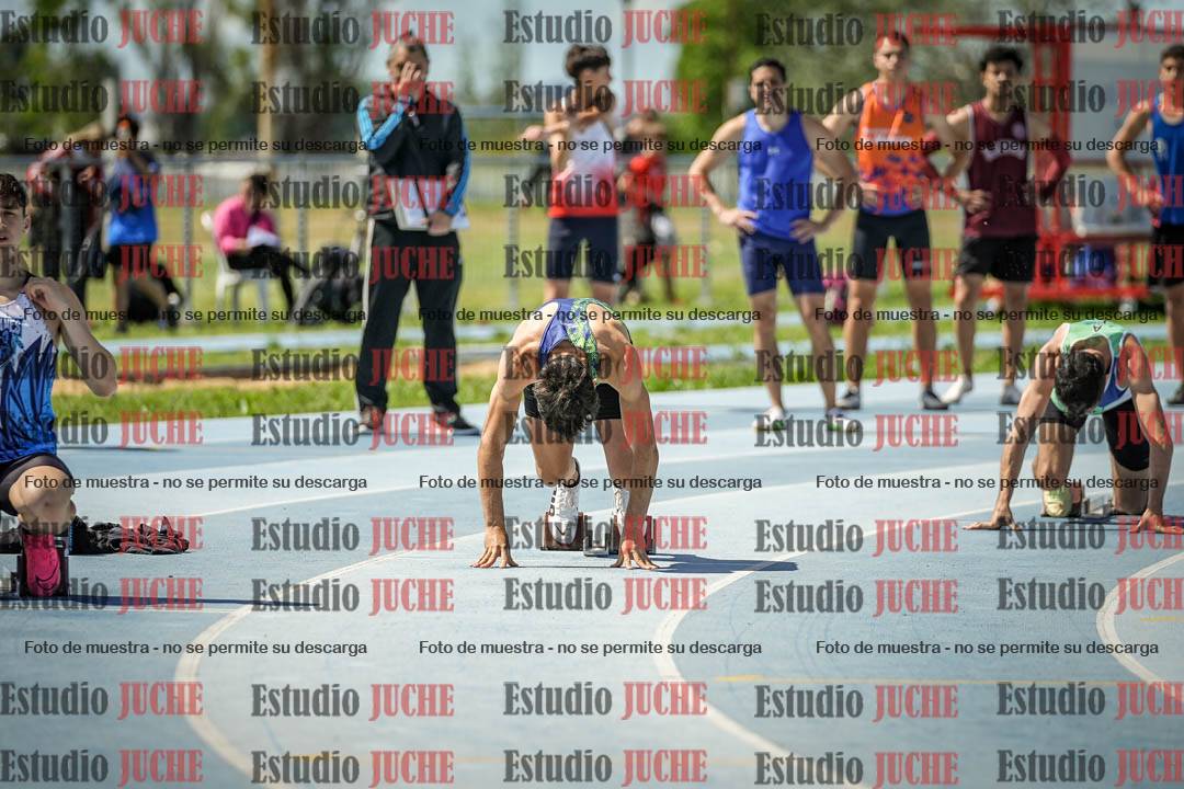 Fotos de los 200 m llanos de varones