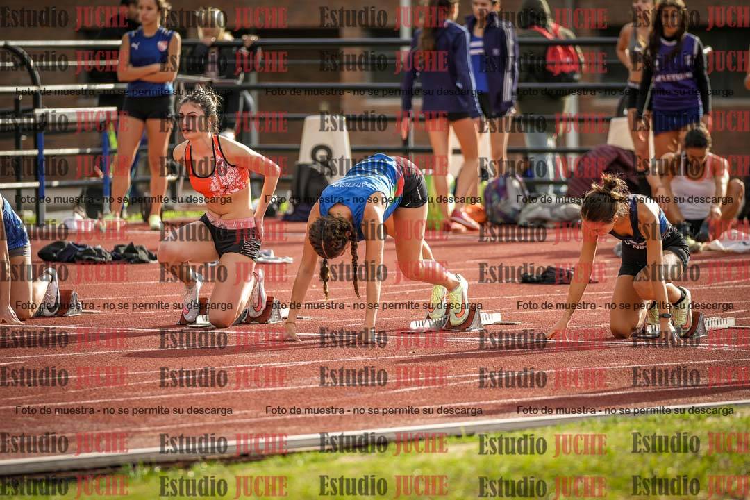 Fotos de los 100 m llanos de mujeres