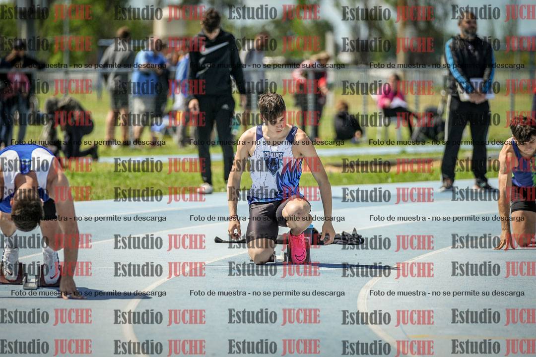 Fotos de los 200 m llanos de varones